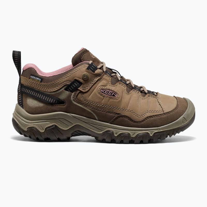 Взуття трекінгове жіноче KEEN Targhee IV Wp brindle/nostalgia rose 2