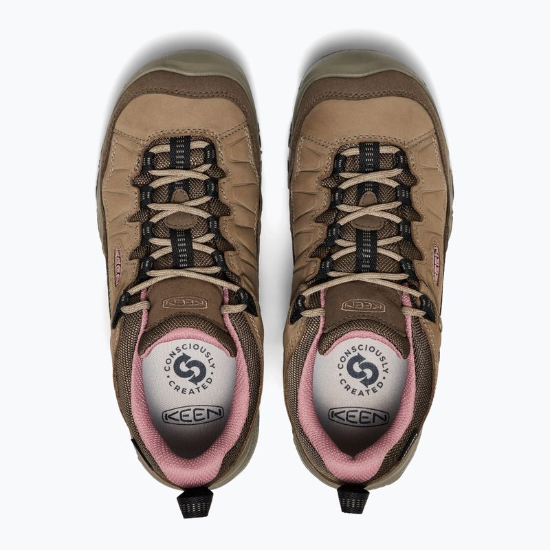 Взуття трекінгове жіноче KEEN Targhee IV Wp brindle/nostalgia rose 6