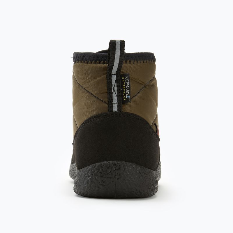 Черевики дитячі KEEN Howser II Chukka WP dark olive/gold flame 6