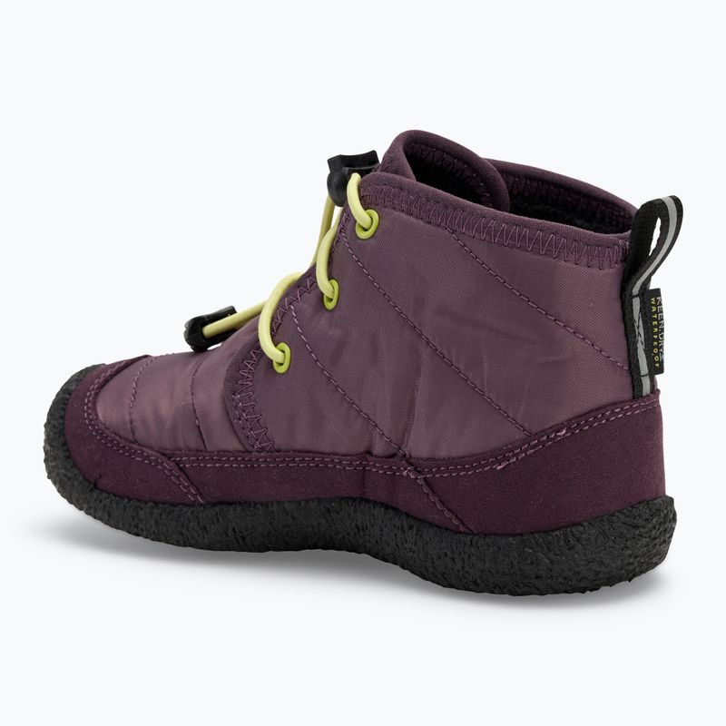 Черевики дитячі KEEN Howser II Chukka WP plum perfect/daiquiri green 3