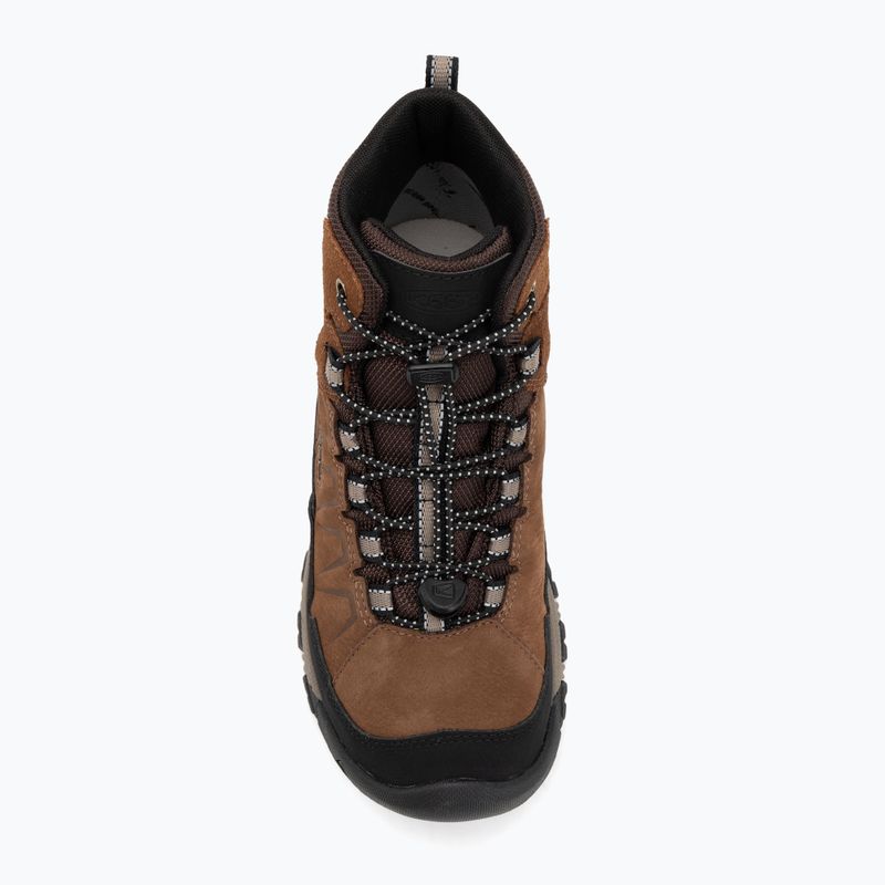 Черевики трекінгові дитячі KEEN Targhee IV Mid Waterproof bison/brindle 5