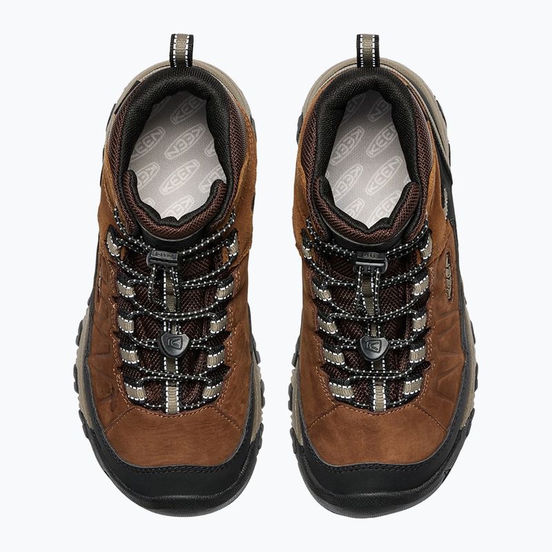 Черевики трекінгові дитячі KEEN Targhee IV Mid Waterproof bison/brindle 10