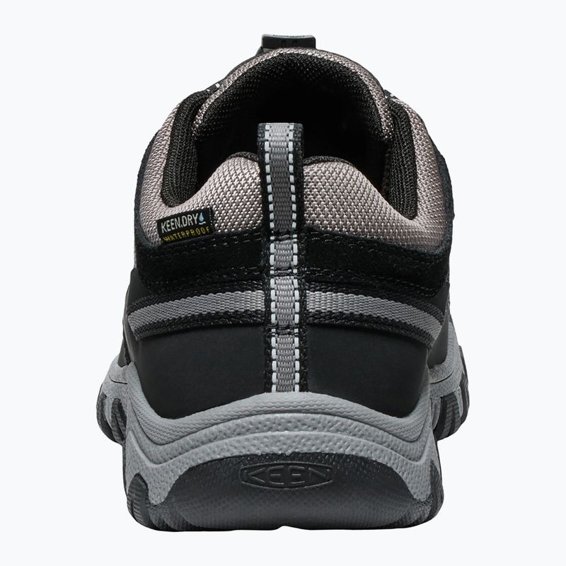 Черевики трекінгові дитячі KEEN Targhee IV Low Waterproof black/steel grey 5