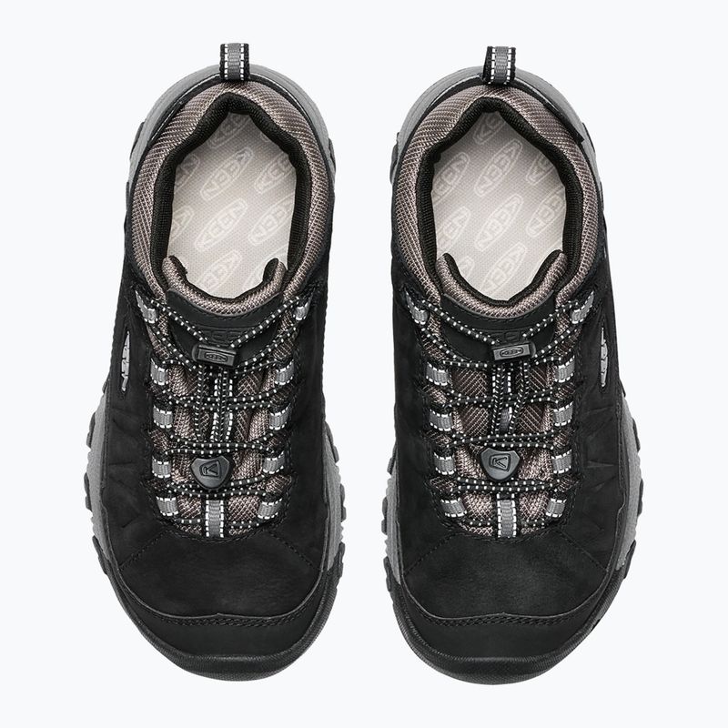 Черевики трекінгові дитячі KEEN Targhee IV Low Waterproof black/steel grey 6
