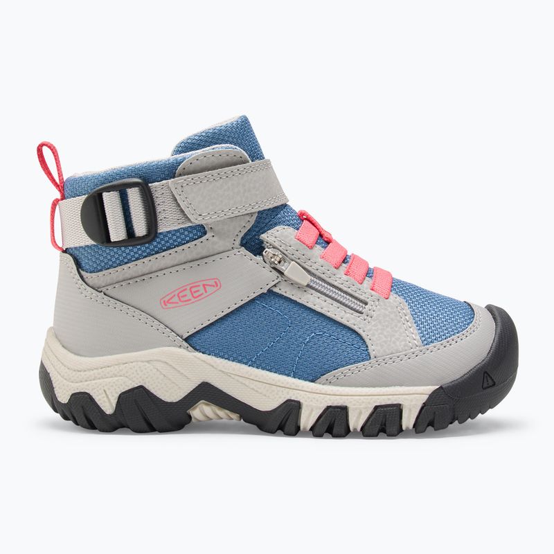 Черевики туристичні дитячі KEEN Targhee Boundless alloy/rouge red 2