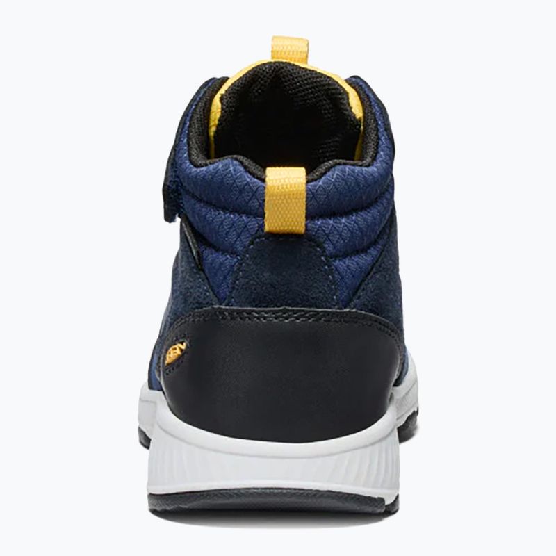 Черевики туристичні дитячі KEEN Skua Mid WP naval academy/yolk yellow 4