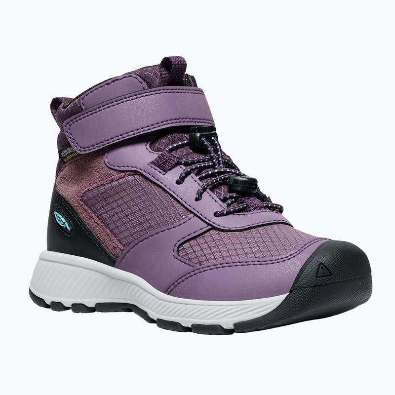 Черевики туристичні дитячі KEEN Skua Mid WP black plum/plum perfect 8