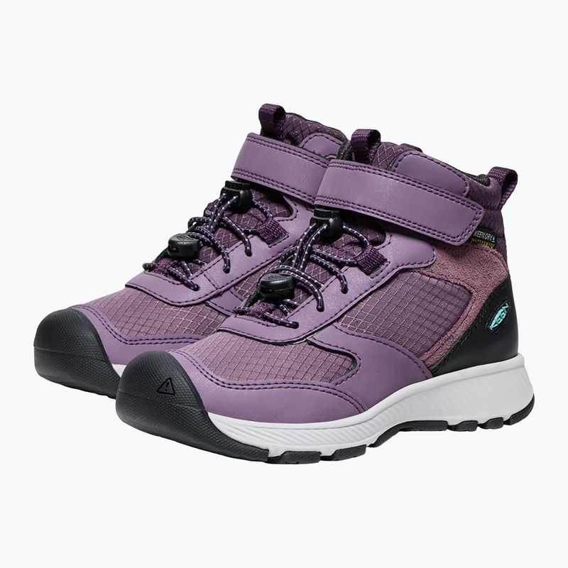 Черевики туристичні дитячі KEEN Skua Mid WP black plum/plum perfect 10