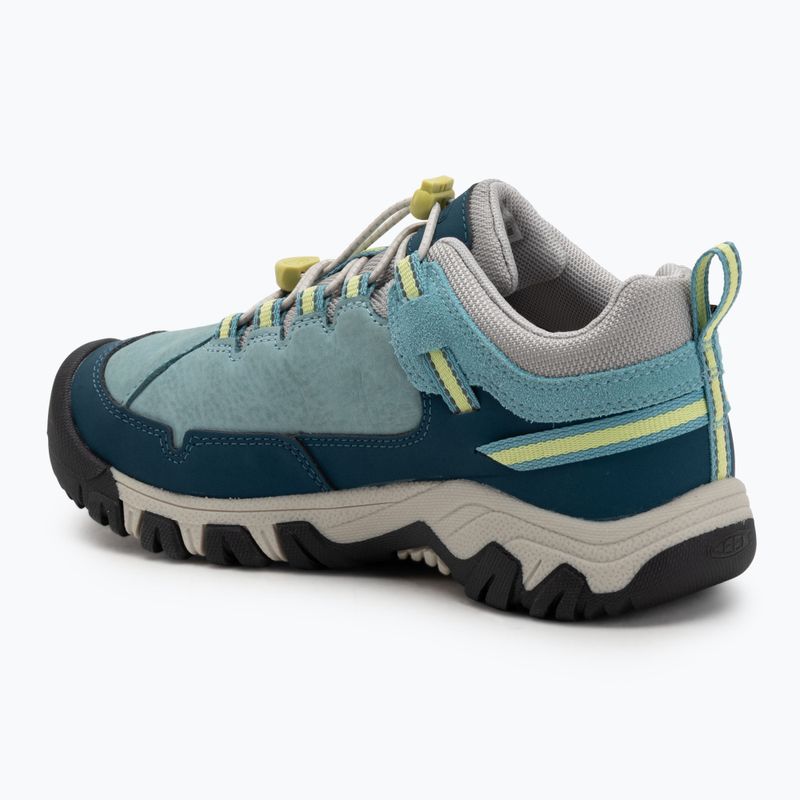 Черевики трекінгові дитячі KEEN Targhee IV Low Waterproof reef waters/daiquiri green 3