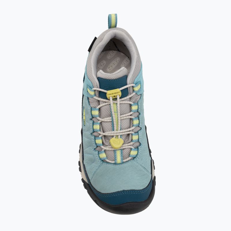 Черевики трекінгові дитячі KEEN Targhee IV Low Waterproof reef waters/daiquiri green 5