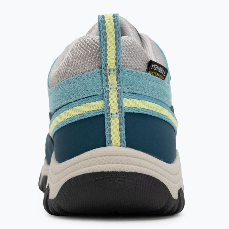 Черевики трекінгові дитячі KEEN Targhee IV Low Waterproof reef waters/daiquiri green 6