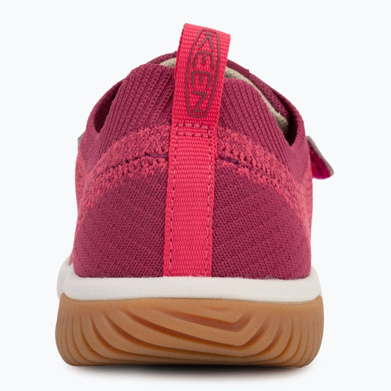 Кросівки підліткові KEEN Knx Knit Ds beaujolais/ raspberry 6