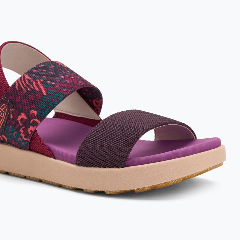 Сандалі жіночі KEEN Elle Backstrap beaujolais/plum perfect 7