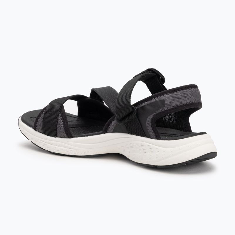 Жіночі босоніжки KEEN Leiki OT black/star white 3