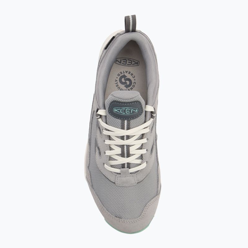 Кросівки трекінгові жіночі KEEN Hightrail Waterproof alloy/lichen 5