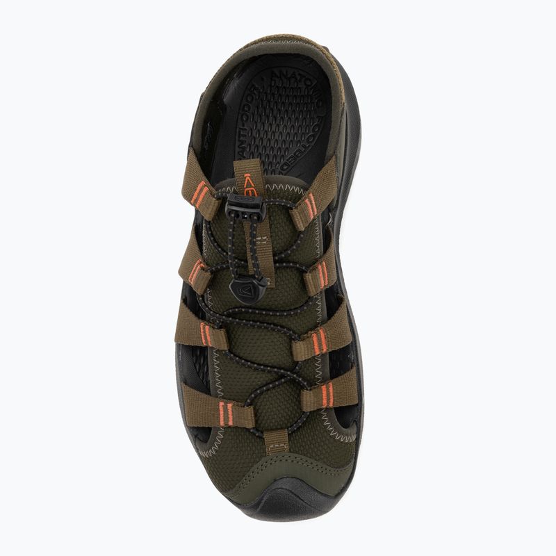 Сандалі чоловічі KEEN Seanik H2 forest night/ dark olive 5