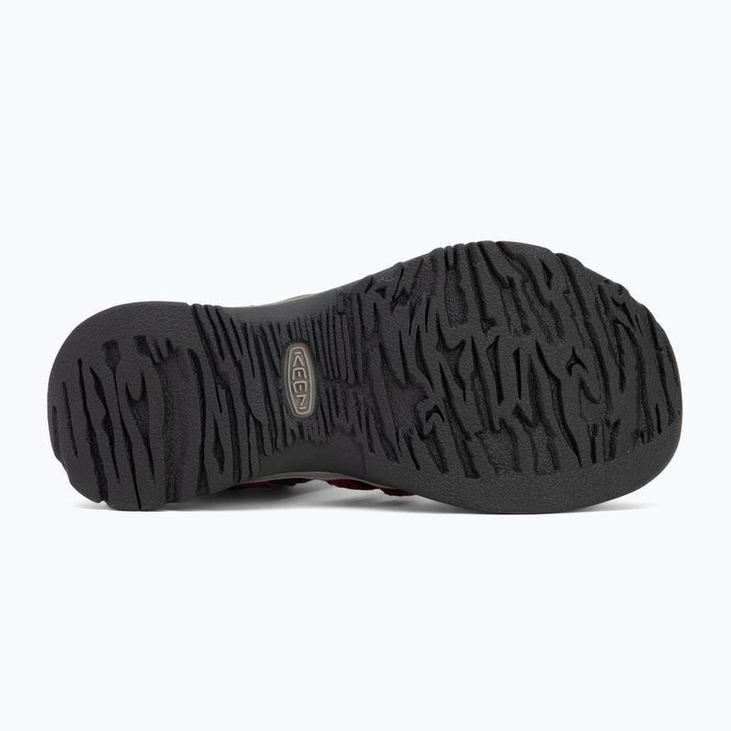 Сандалі жіночі KEEN Whisper beaujolais/ black 4