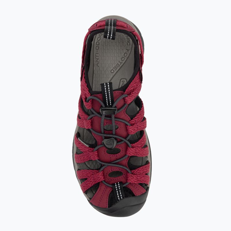 Сандалі жіночі KEEN Whisper beaujolais/ black 5