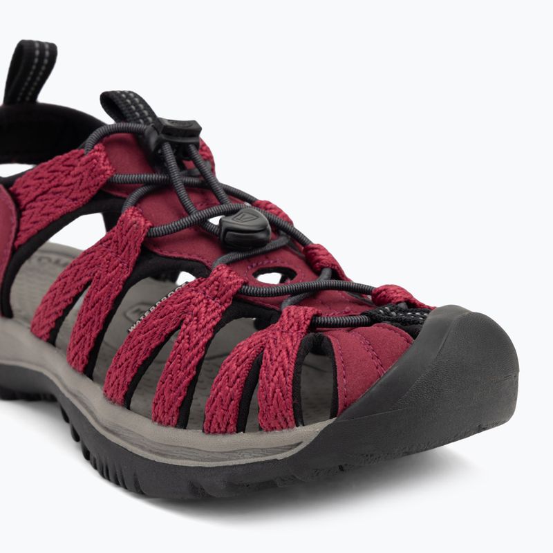 Сандалі жіночі KEEN Whisper beaujolais/ black 7