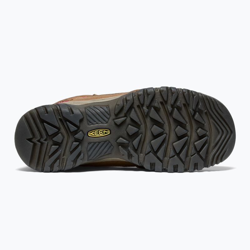 Взуття трекінгове жіноче KEEN Targhee IV Mid Wp bison/beaujolais 4