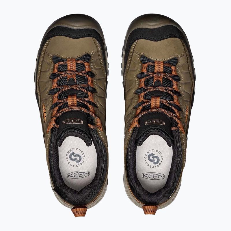 Черевики трекінгові чоловічі KEEN Targhee IV WP sea turtle/roasted pecan 13