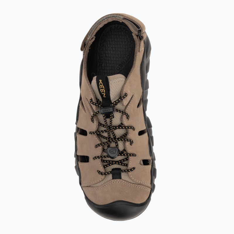 Сандалі чоловічі KEEN Hyperport Fisherman Leather brindle/ oak buff 6