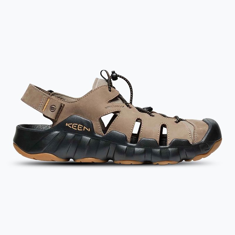 Сандалі чоловічі KEEN Hyperport Fisherman Leather brindle/ oak buff 8