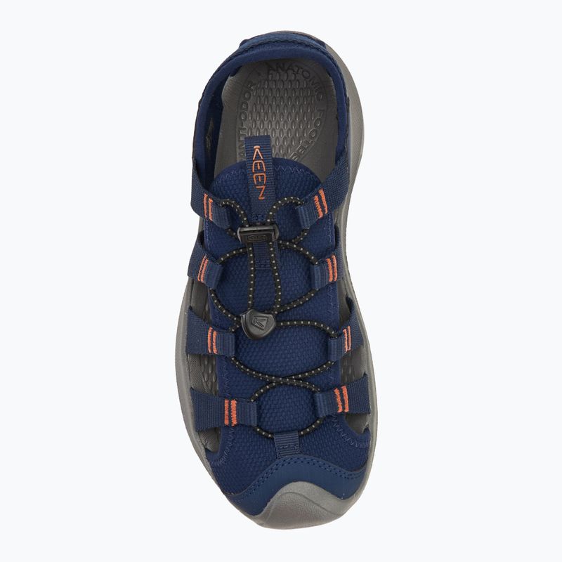 Сандалі чоловічі KEEN Seanik H2 naval academy/ gold flame 5