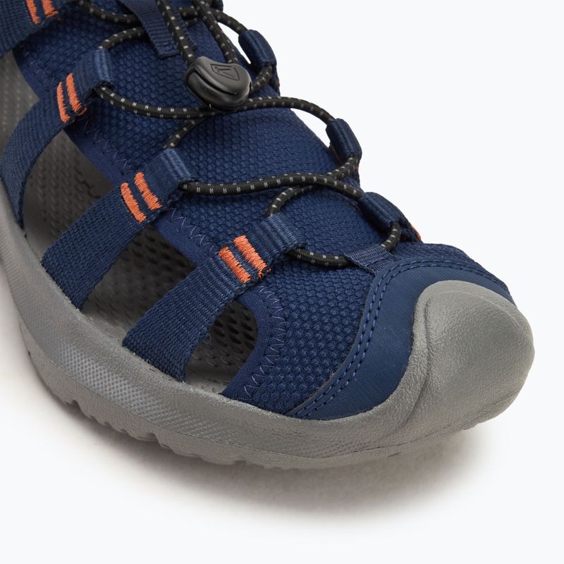 Сандалі чоловічі KEEN Seanik H2 naval academy/ gold flame 7