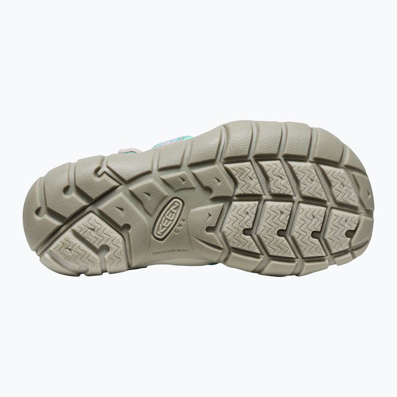 Дитячі босоніжки KEEN Seacamp II CNX аква / хихикають рожевий 6