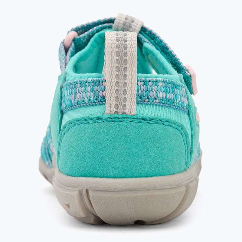 Дитячі босоніжки KEEN Seacamp II CNX аква / хихикають рожевий 6