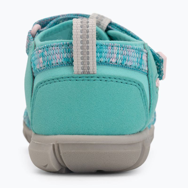 Сандалі підліткові KEEN Seacamp II CNX bright aqua/giggle pink 6