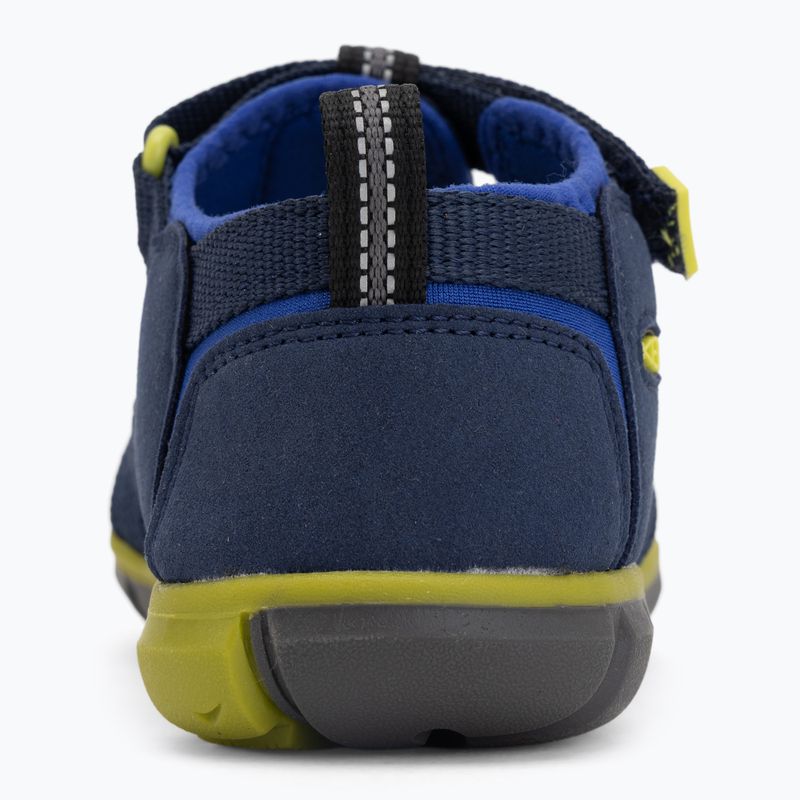 Сандалі підліткові KEEN Seacamp II CNX naval academy/chartreuse 6