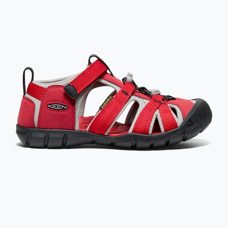 Сандалі підліткові KEEN Seacamp II CNX red/alloy 2