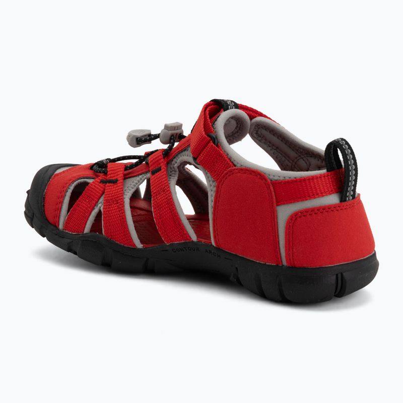 Сандалі підліткові KEEN Seacamp II CNX red/alloy 3