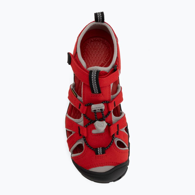 Сандалі підліткові KEEN Seacamp II CNX red/alloy 5
