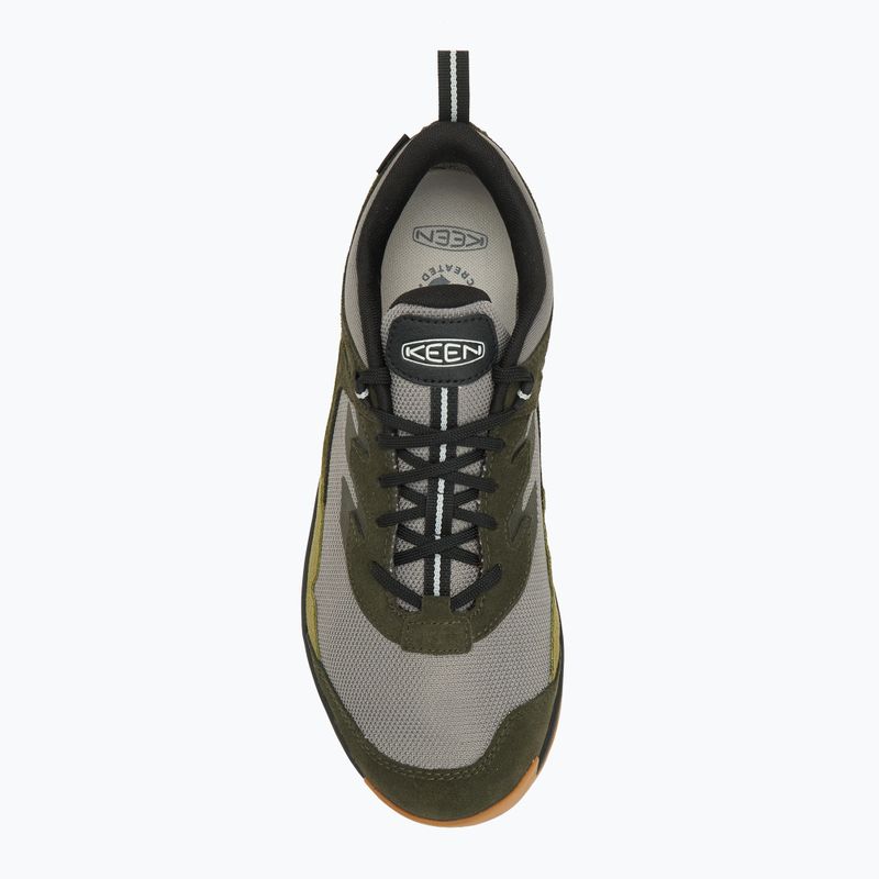 Кросівки трекінгові чоловічі KEEN Hightrail Waterproof Steel grey/forest night 5