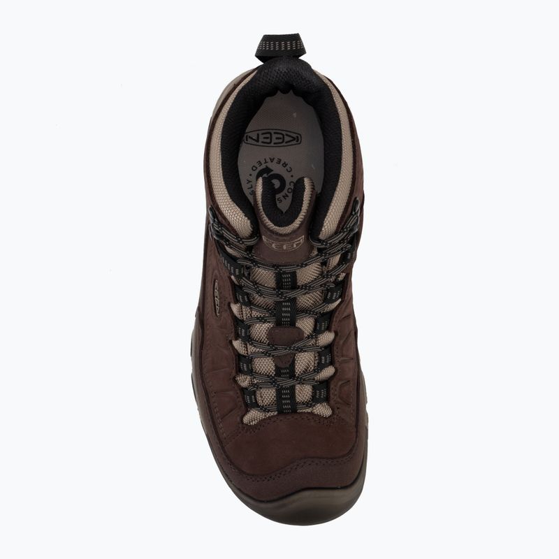Взуття трекінгове чоловіче KEEN Targhee IV Mid Wp java/bridnle 5