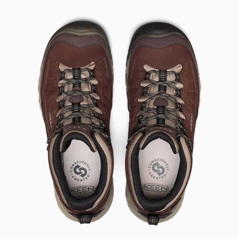 Взуття трекінгове чоловіче KEEN Targhee IV Mid Wp java/bridnle 5