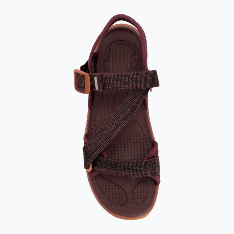 Сандалі жіночі KEEN Leiki Ot fig/burnt 5