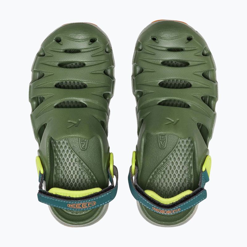 Сандалі дитячі KEEN Hyperflt green/orange peel 15