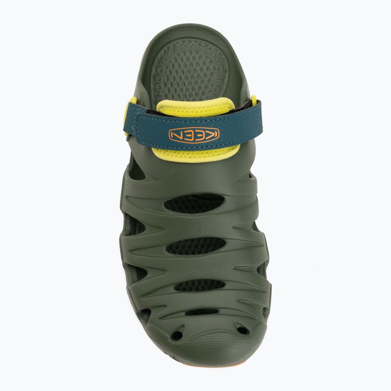 Сандалі дитячі KEEN Hyperflt green/orange peel 6