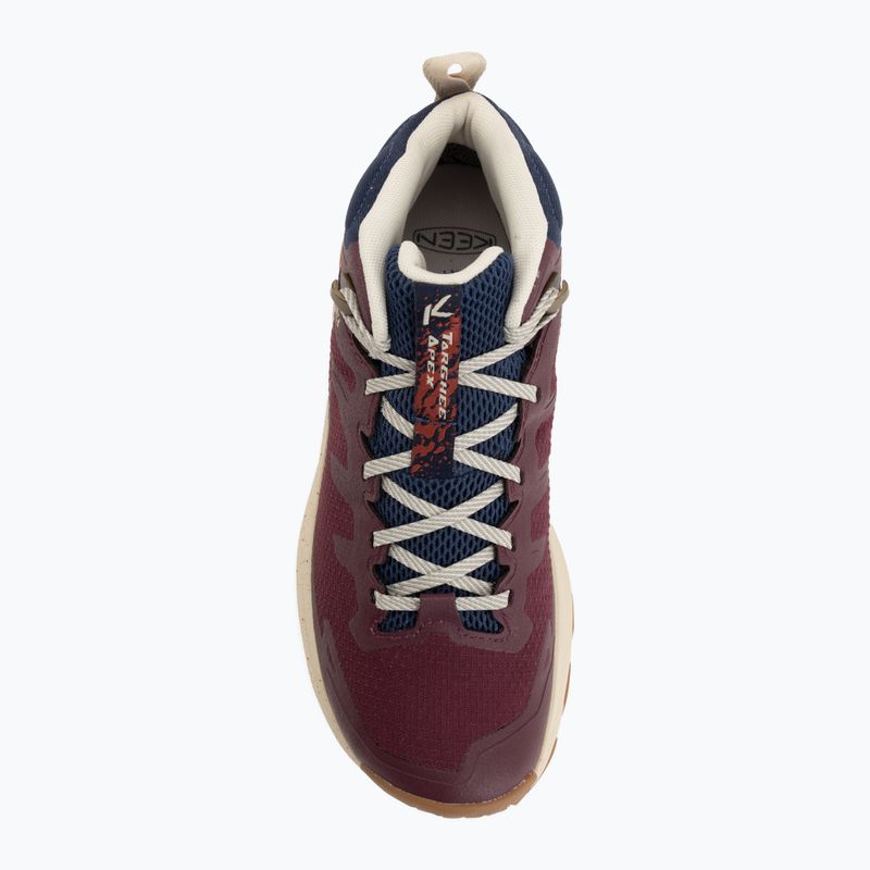 Взуття трекінгове жіноче KEEN Targhee Apex Mid Wp fig/burnt brick 5