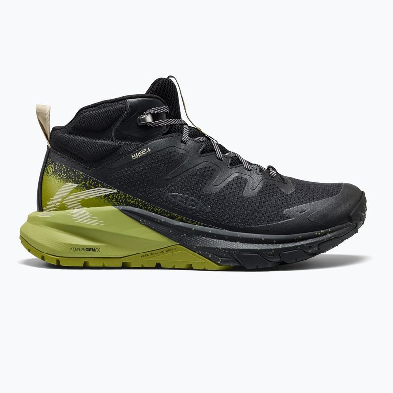 Взуття трекінгове чоловіче KEEN Targhee Apex Mid Wp black/golden cypress 2