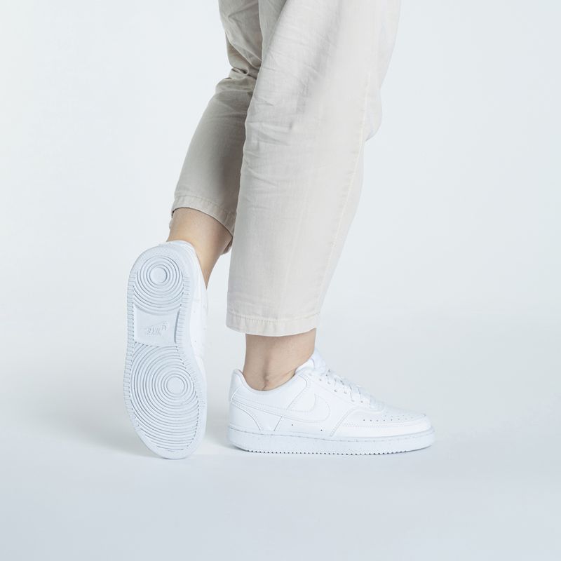 Кросівки жіночі Nike Court Vision Low Next Nature white/white/white 2
