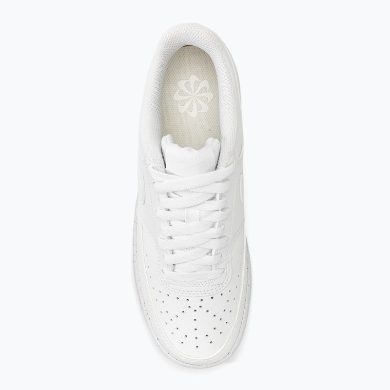Кросівки жіночі Nike Court Vision Low Next Nature white/white/white 6