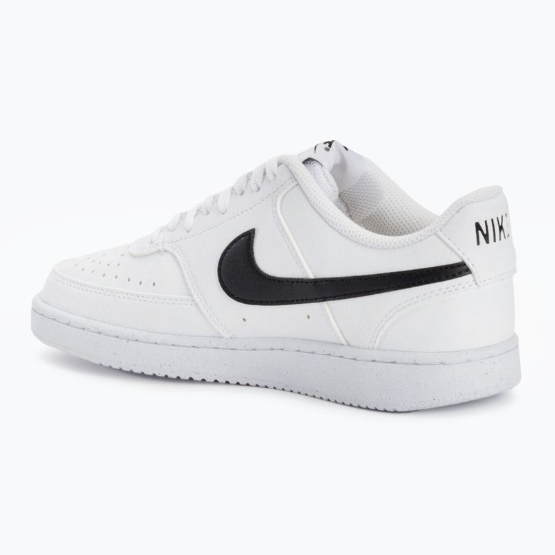 Кросівки жіночі Nike Court Vision Low Next Nature white//white/black 4