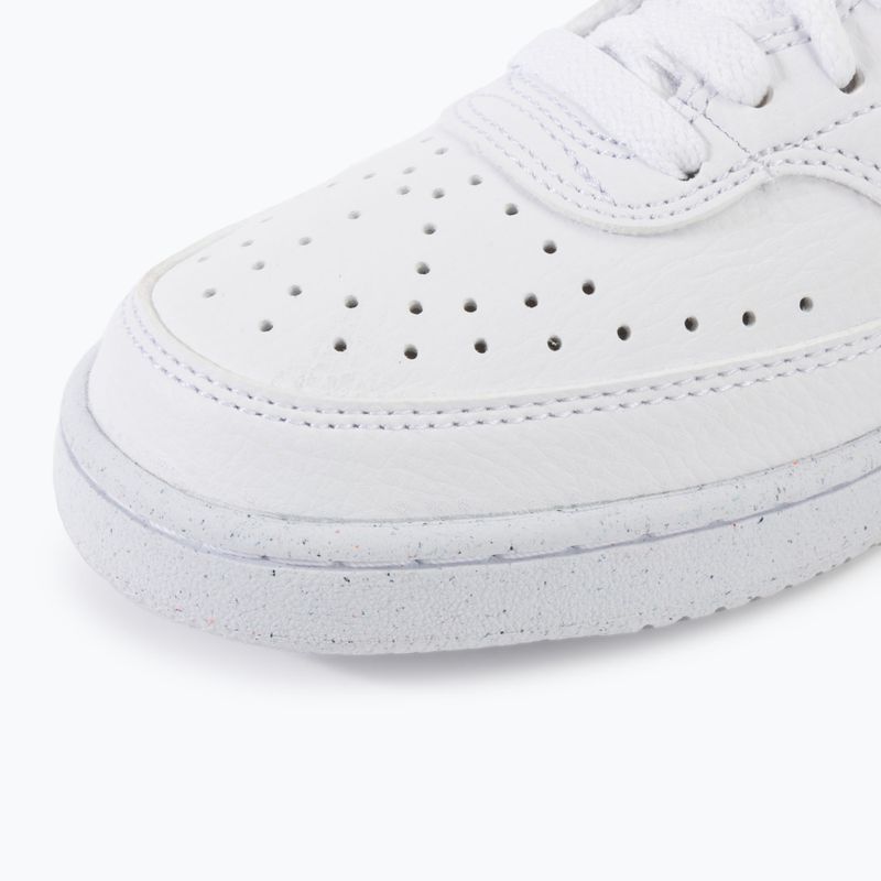 Кросівки жіночі Nike Court Vision Low Next Nature white//white/black 8