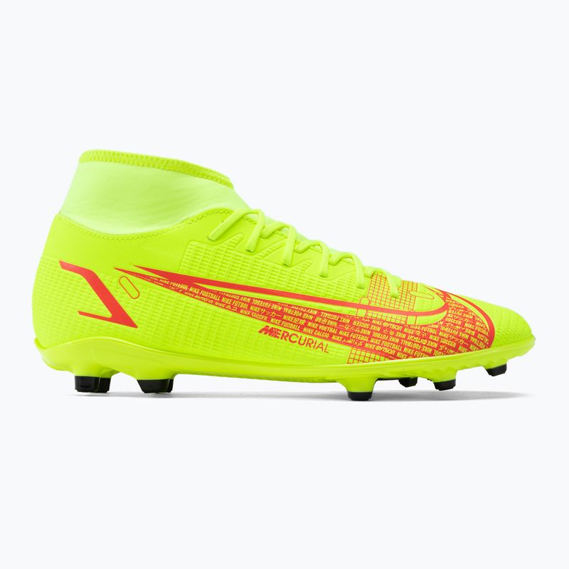 Футбольні бутси чоловічі Nike Superfly 8 Club FG/MG жовті CV0852-760 2