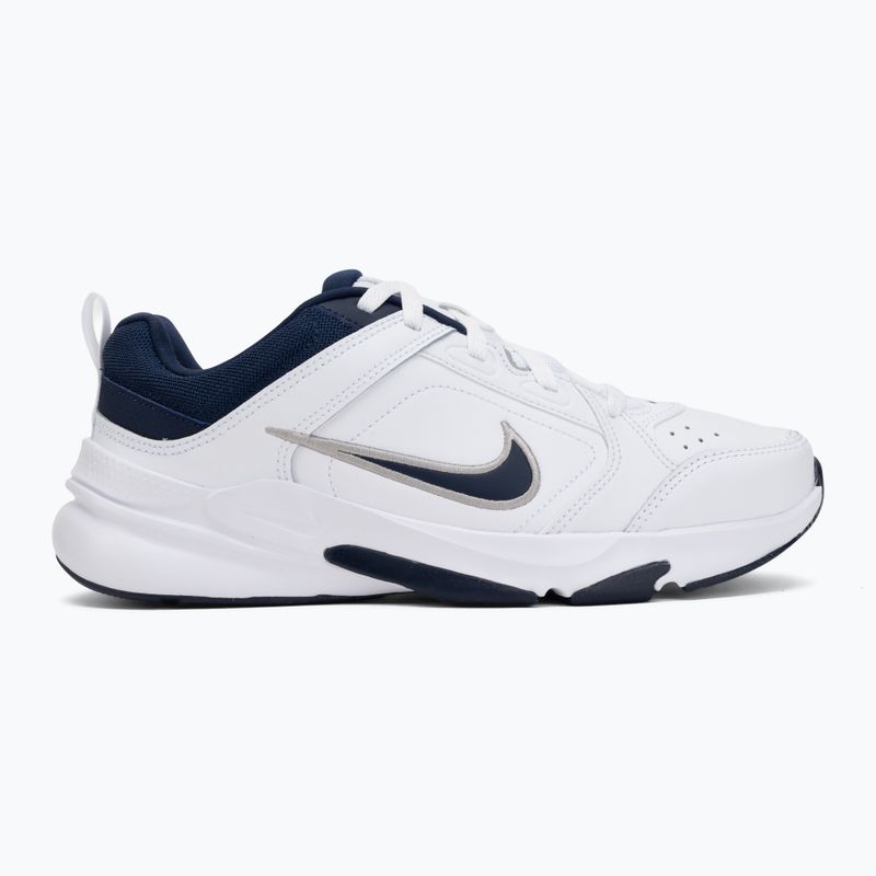 Кросівки для тренувань чоловічі Nike Defy All Day white/metallic silver/midnight navy 2